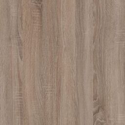 Chelsea Bedroom 4 Door Wardrobe with Mirrored Panels in White & Truffle Oak Trim - thumbnail 4