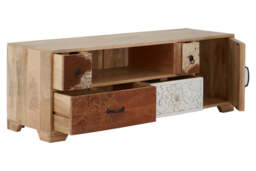 Hearth Media Unit – Mango Wood - thumbnail 5