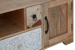 Hearth Media Unit – Mango Wood - thumbnail 3