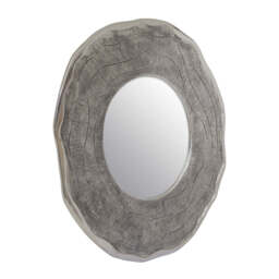Blackwell Large Wall Mirror – Oak Effect & Silver - thumbnail 6