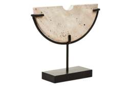 Corvessa Sculpture Travertine Small - thumbnail 2