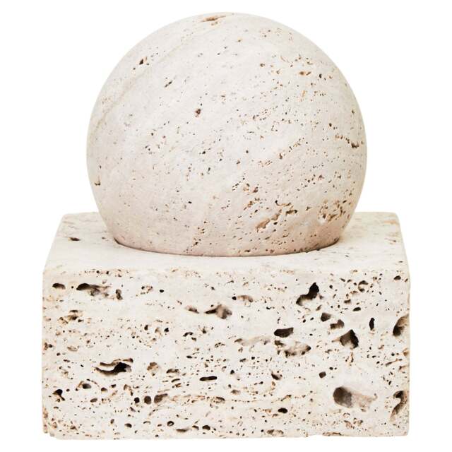 Sculpture Corvessa Travertine