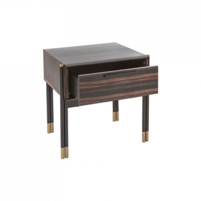 Bali Bedside Table – Contemporary Wooden Storage - image 1