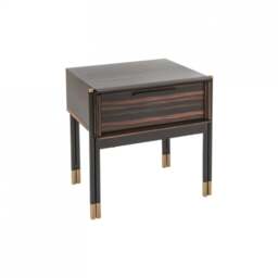 Bali Bedside Table – Contemporary Wooden Storage - thumbnail 2