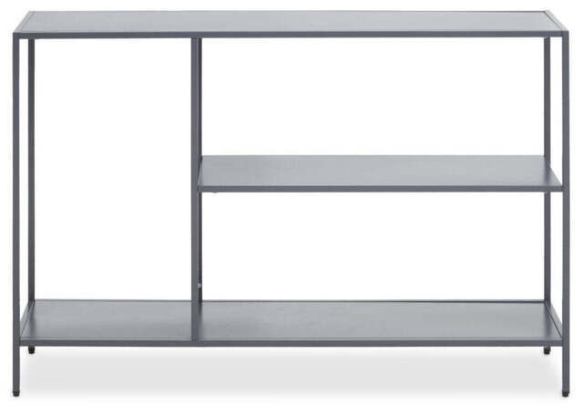 Eton Console Table – Grey Metal - image 1