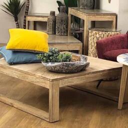Javellea Square Lamp Table - thumbnail 2
