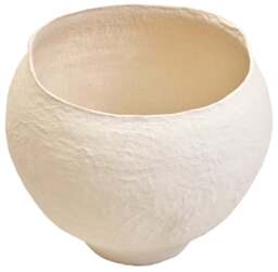 Beige Planter Mache Ravessa Large Cotton - thumbnail 2
