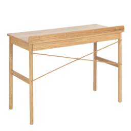 Paul Office Desk in Oak - thumbnail 3