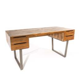Prymere 4 Drawer Desk - thumbnail 1