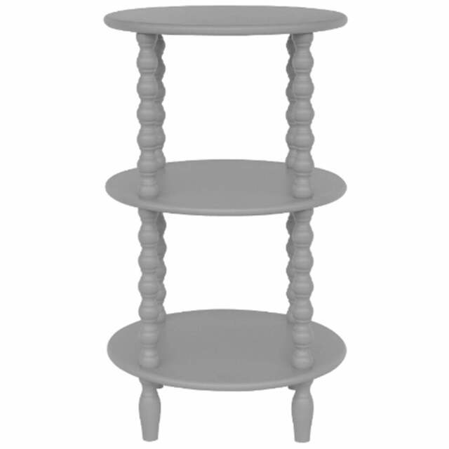 The Camden Collection Tall Round Side Table – Elegant Modern Accent - image 1