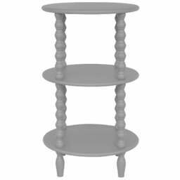 The Camden Collection Tall Round Side Table – Elegant Modern Accent - thumbnail 1