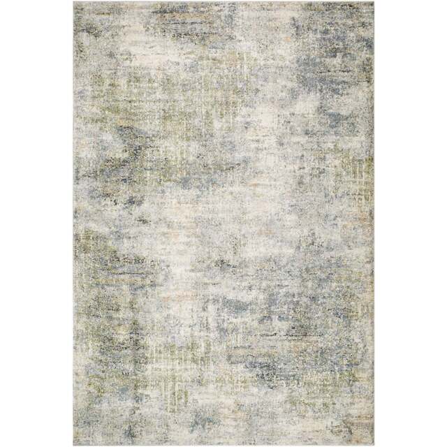 Stylish Avellino Abstract Modern Marble High Pile Rug - image 1
