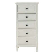 Belmont Collection 5 Drawer Wooden Tallboy Chest - thumbnail 2