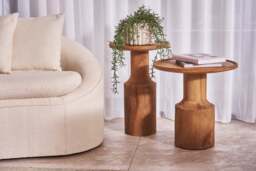 Galdor Low Side Table - Natural - thumbnail 2
