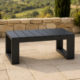 ALUXO® Ikos Outdoor Lounge Set - Onyx - 5 Seater - thumbnail 2
