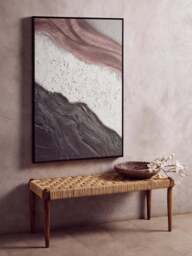 Sundown Tones Wall Textured Art Earthy - thumbnail 5