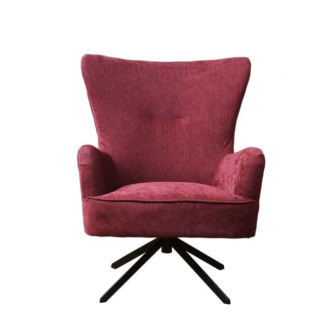 Torisse Armchair Chenille Berry - image 1