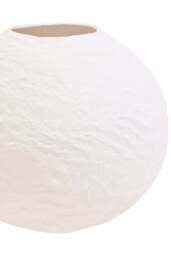 Mache Ravessa Vase White Round Small Cotton - thumbnail 3