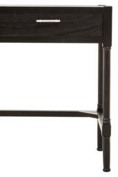 Elmwood Black Finish 2-Drawer Desk - thumbnail 6