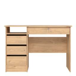 Function Plus 4 Drawer Desk in Oak - thumbnail 2