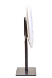 Dia 15cm Marble Calvion Extra Round Small Disc Sculpture White - thumbnail 5