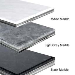 Arial Dining Table – Modern Minimalist Design - White Marble / 1.8 M - thumbnail 6