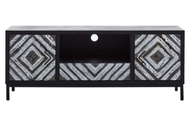 Linden Media Unit – Black Frame