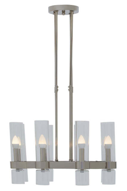 Thornfield Ceiling Light – Nickel Finish (8 Light) - image 1