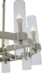 Thornfield Ceiling Light – Nickel Finish (8 Light) - thumbnail 2