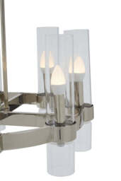 Thornfield Ceiling Light – Nickel Finish (8 Light) - thumbnail 5
