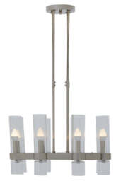 Thornfield Ceiling Light – Nickel Finish (8 Light) - thumbnail 1