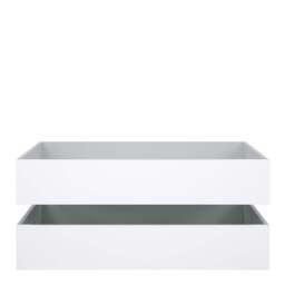 Naia Underbed Drawers Set in White High Gloss - thumbnail 2
