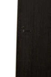 Tunbridge Black Finish Wooden Wall Mirror – Contemporary Wall Mirror - thumbnail 2