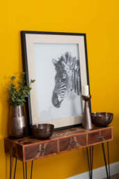 Horizon Zebra Sculpture Wall Art - thumbnail 4