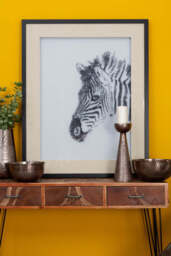 Horizon Zebra Sculpture Wall Art - thumbnail 5