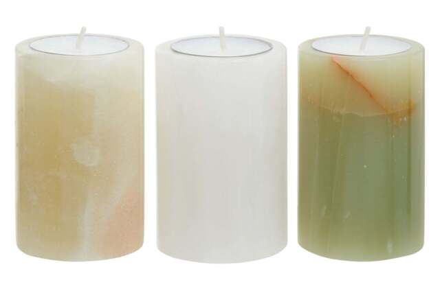 Three Of Onyx Valthera Holders Set Tealight - image 1