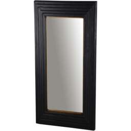 Lennox Modern Black Framed Wall Mirror