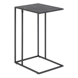 Infinity Side Table in Matt Black - thumbnail 3