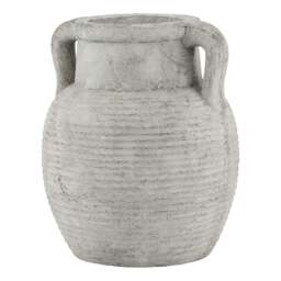 A Vessel of History: Athena Stone Amphora Pot - thumbnail 2