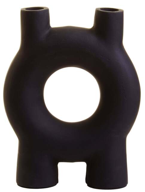 Holder Small Candle Virelia Black - image 1