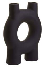 Holder Small Candle Virelia Black - thumbnail 2