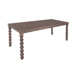 Quinmere Rectangular Dining Table Greywash - 200cm