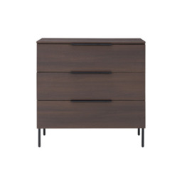 Luna Modern 3 Drawer Chest - thumbnail 1