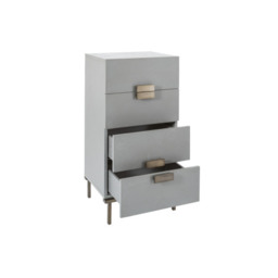 Lilly Tallboy – Slim Wooden Chest of Drawers - thumbnail 4