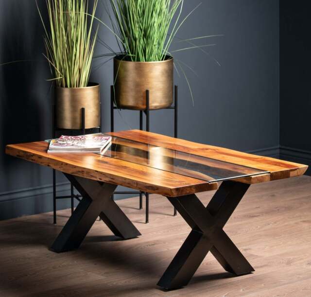 Live Edge Collection River Coffee Table - image 1