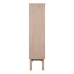 Display Cabinet with 2 Drawers & 2 Shelves in White Oak – A-Line Collection - thumbnail 5