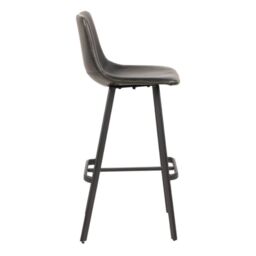 Bar Chairs in Black – Set of 2 – I_Oregon Collection - thumbnail 2