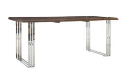 Ether Dining Table – Natural & Silver - thumbnail 6