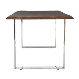 Ether Dining Table – Natural & Silver - thumbnail 5