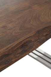 Ether Dining Table – Natural & Silver - thumbnail 2